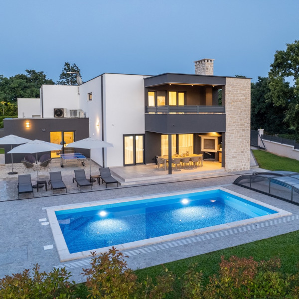 Villa Dell Re, Designer Villa Dell Re with an indoor whirlpool in Žminj, Istria - Croatia Žminj