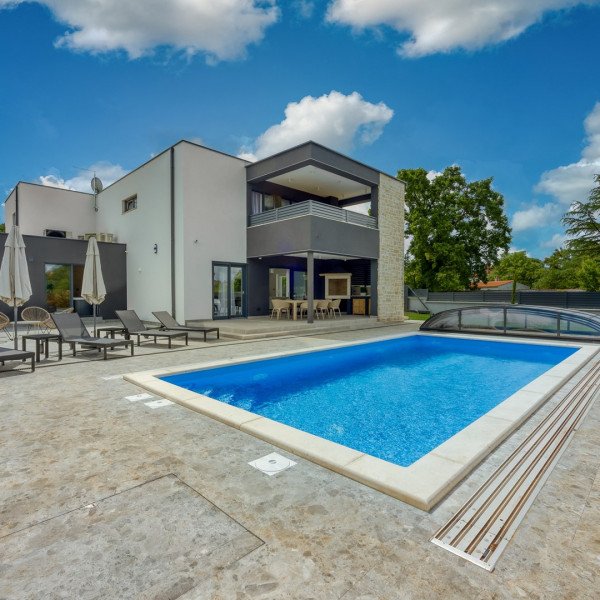 Villa Dell Re, Designer Villa Dell Re with an indoor whirlpool in Žminj, Istria - Croatia Žminj