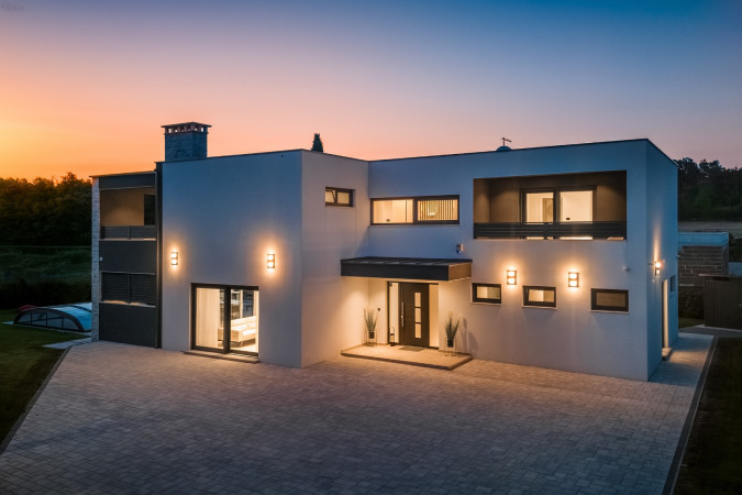 Exterior, Designer Villa Dell Re with an indoor whirlpool in Žminj, Istria - Croatia Žminj