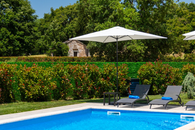 Exterior, Designer Villa Dell Re with an indoor whirlpool in Žminj, Istria - Croatia Žminj