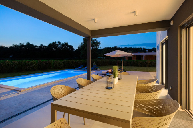 Exterior, Designer Villa Dell Re with an indoor whirlpool in Žminj, Istria - Croatia Žminj