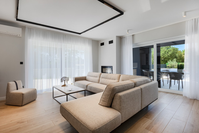 Interior, Designer Villa Dell Re with an indoor whirlpool in Žminj, Istria - Croatia Žminj