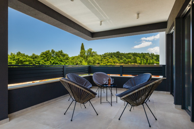 Interior, Designer Villa Dell Re with an indoor whirlpool in Žminj, Istria - Croatia Žminj
