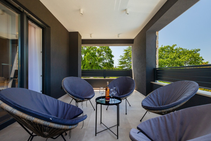 Interior, Designer Villa Dell Re with an indoor whirlpool in Žminj, Istria - Croatia Žminj