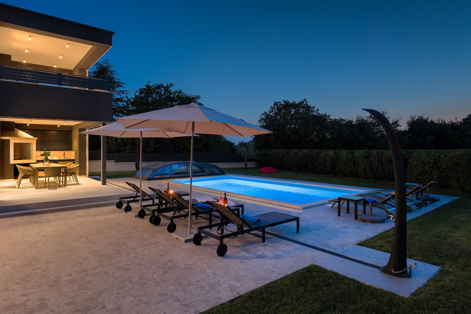 Villa Dell Re in Žminj - Designer villa with a heated pool, sauna, and jacuzzi, Designer Villa Dell Re with an indoor whirlpool in Žminj, Istria - Croatia Žminj