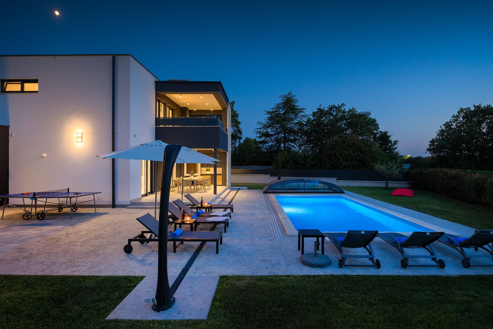 Villa Dell Re in Žminj - Designer villa with a heated pool, sauna, and jacuzzi, Designer Villa Dell Re with an indoor whirlpool in Žminj, Istria - Croatia Žminj